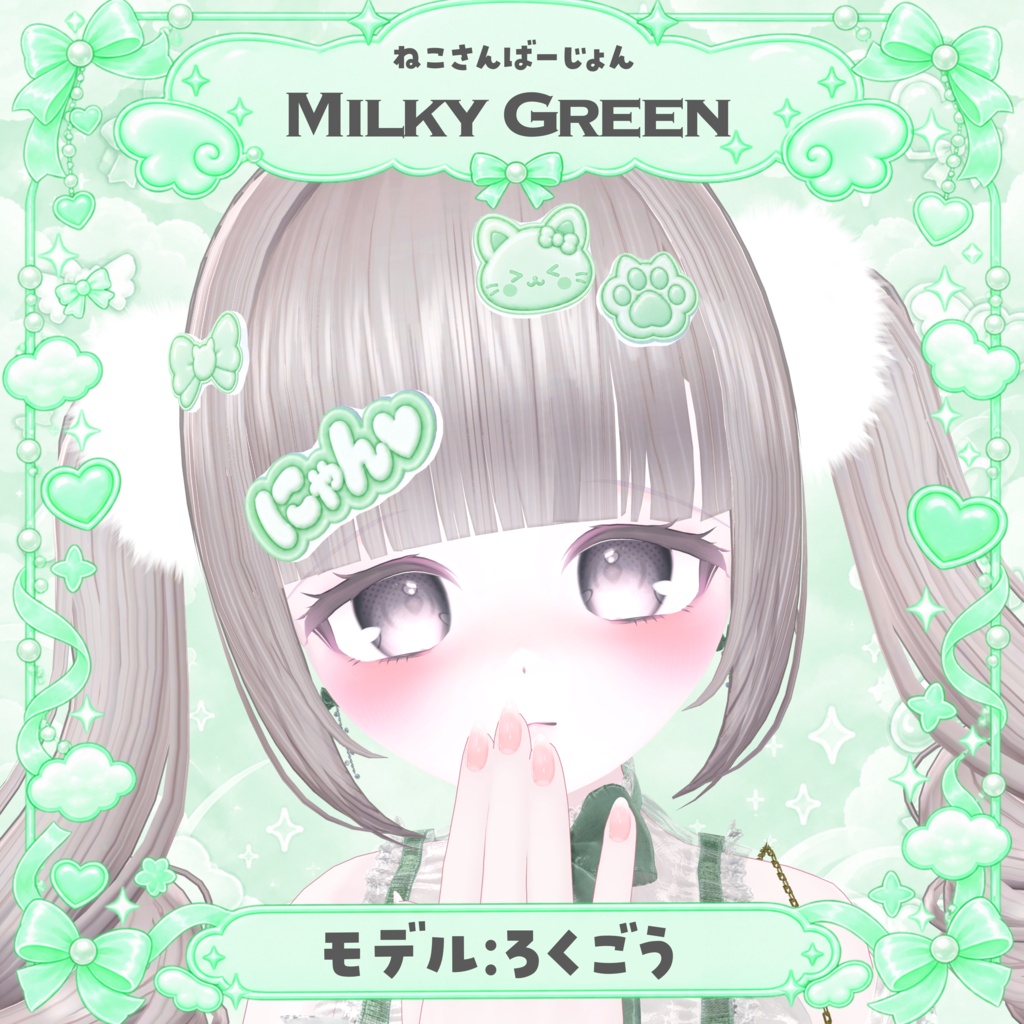 がおにゃんPINS໒꒱· ゚hairpin/hairaccessory/ヘアピン