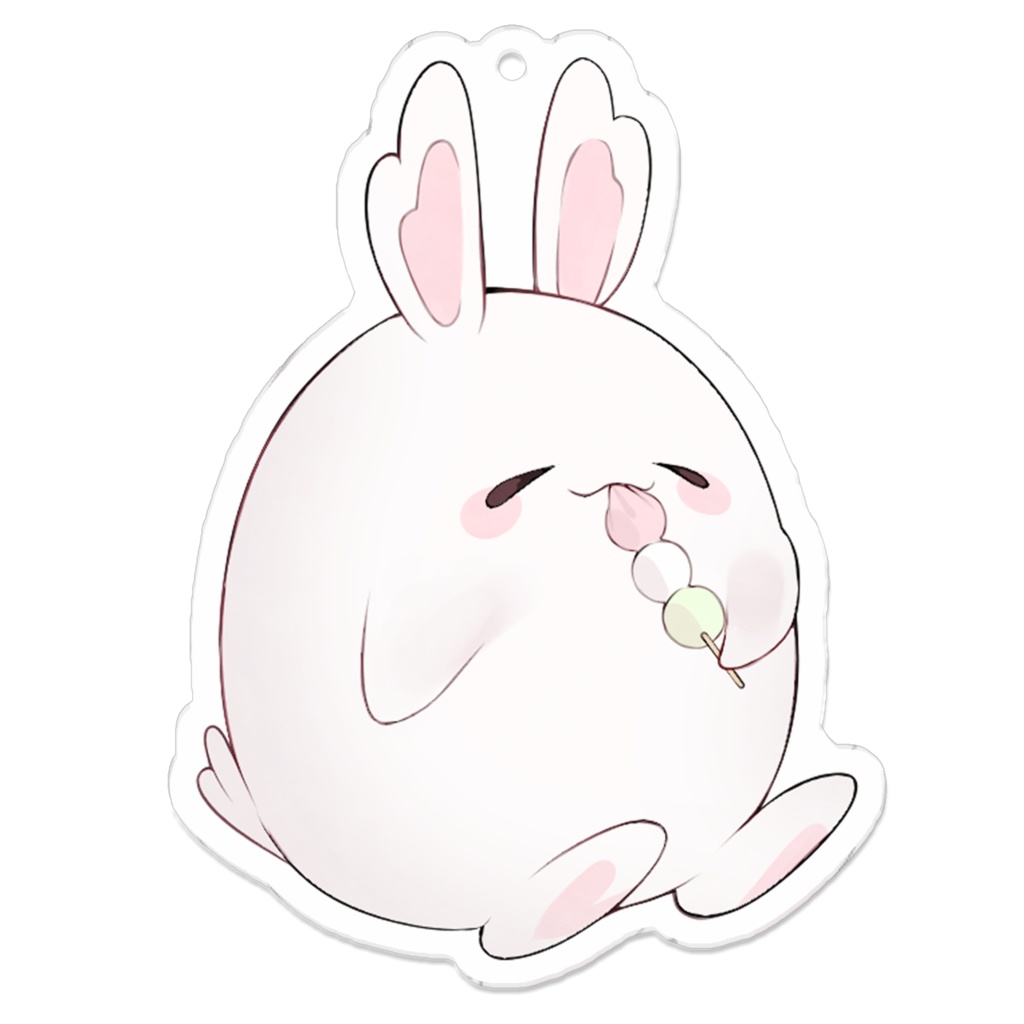 【桜花りら】アクリルキーホルダー(おもち)