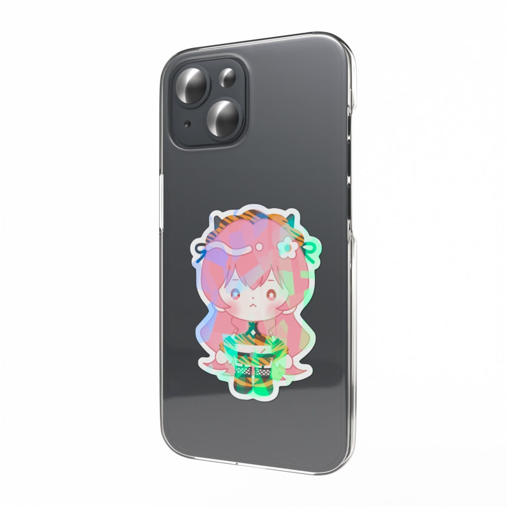 まめぬいホログラムステッカー