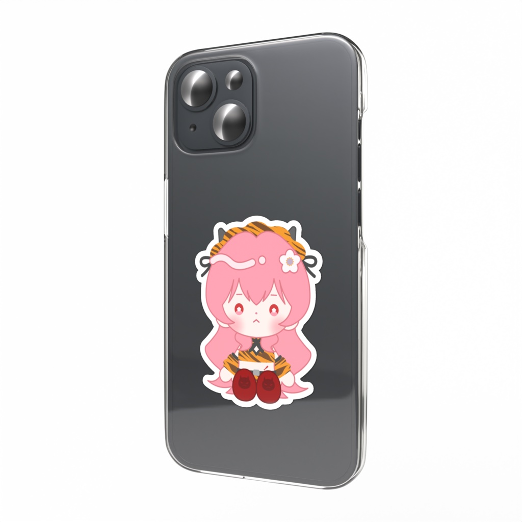 まめぬい（おすわり）ステッカー