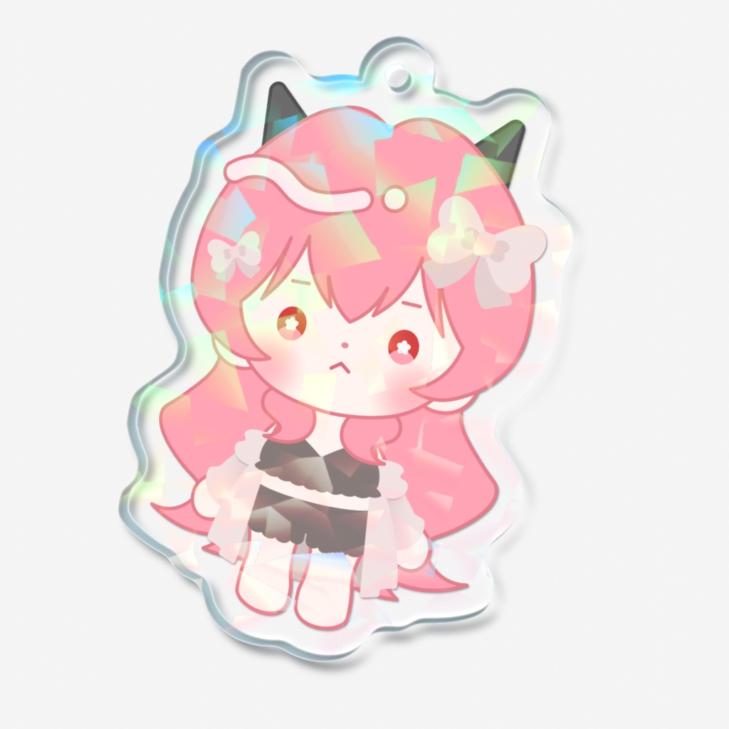 まめぬい(ルームウェア)ホログラムアクキー