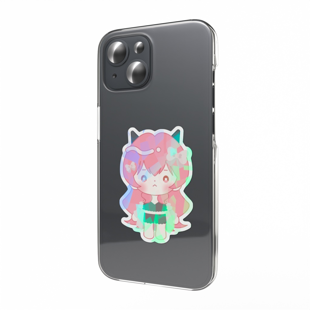 まめぬい(ルームウェア)ホログラムステッカー