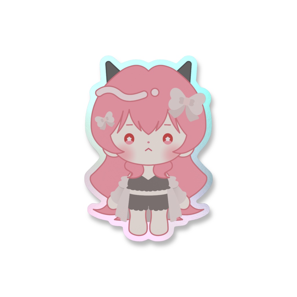 まめぬい(ルームウェア)オーロラステッカー