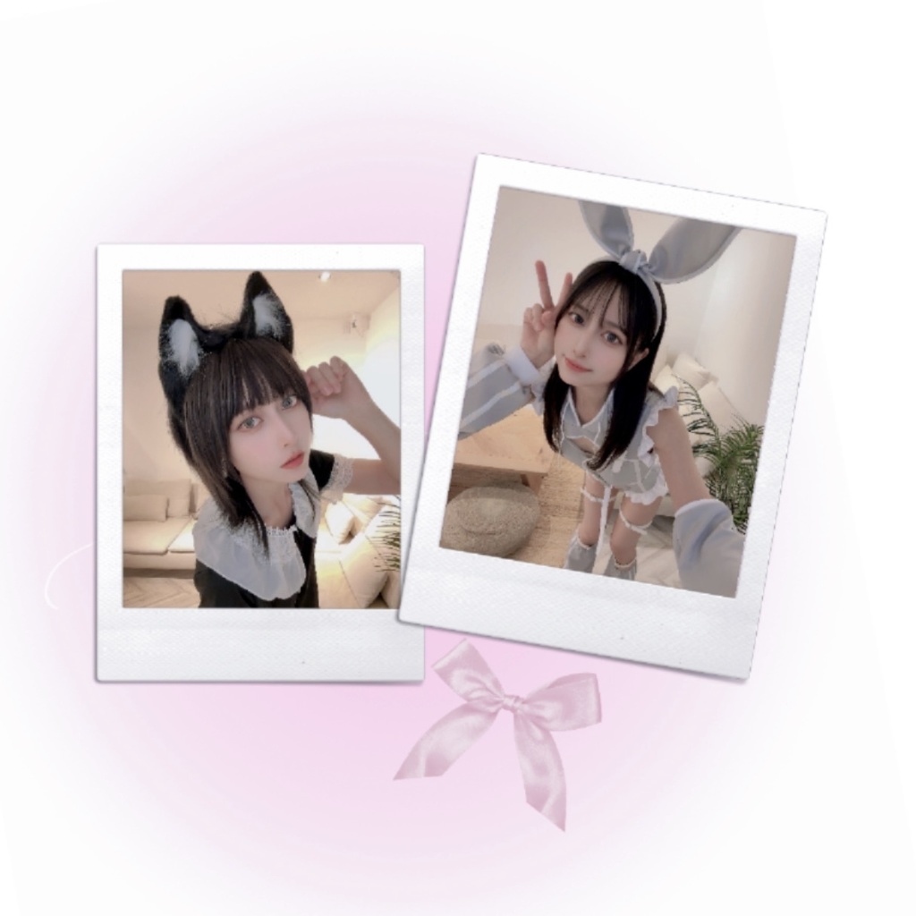 10月のチェキ🐈‍⬛🍁