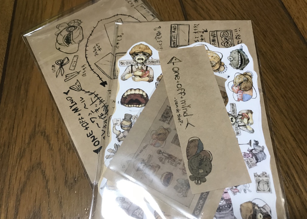 One Off Mind フレークシール制作キット