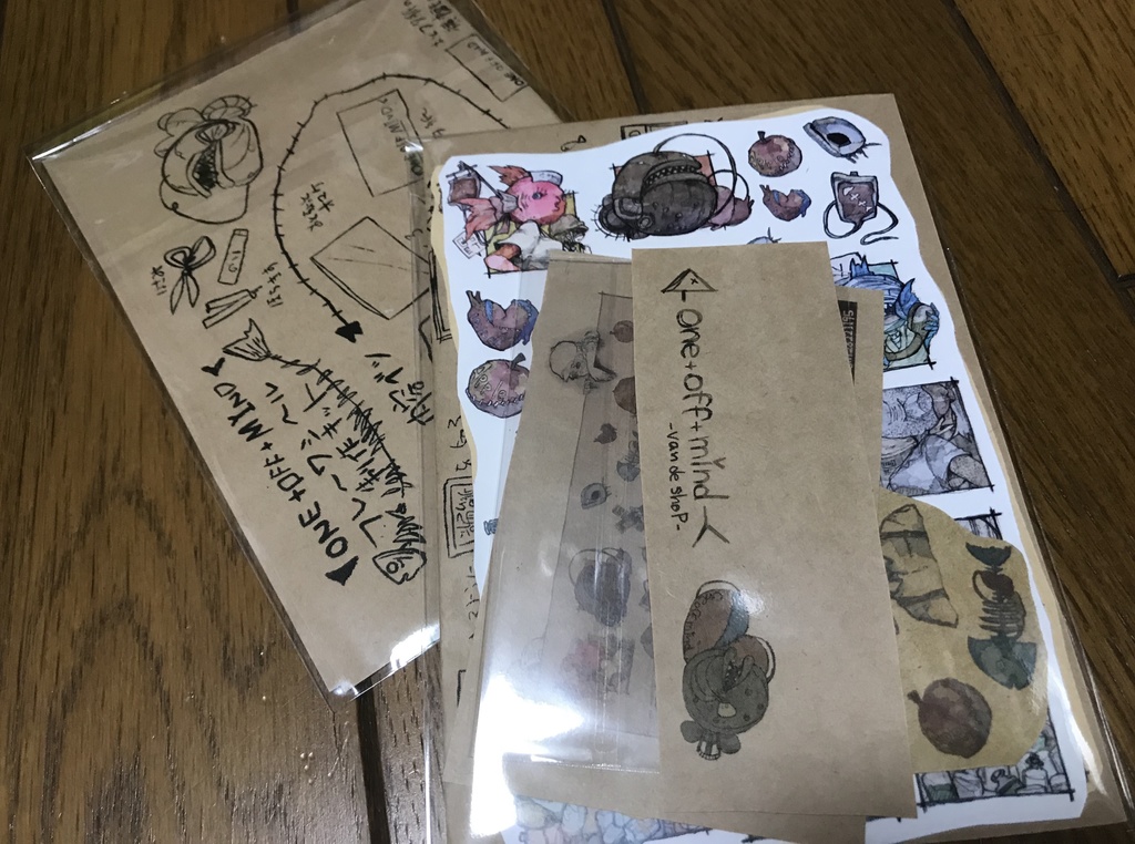 One Off Mind フレークシール制作キット