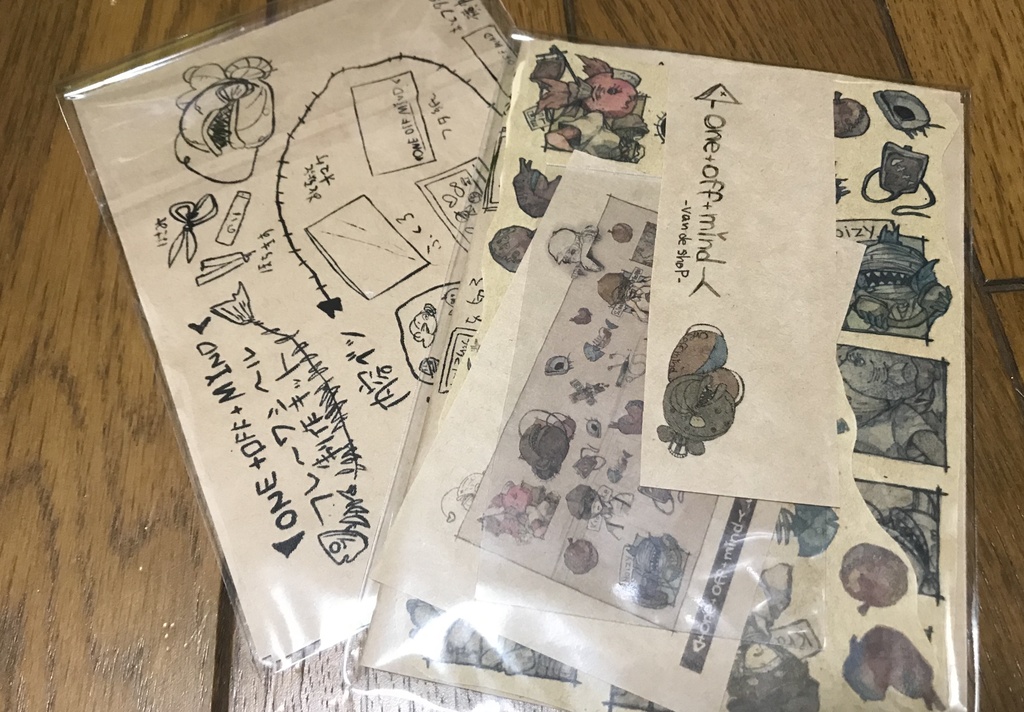 One Off Mind フレークシール制作キット