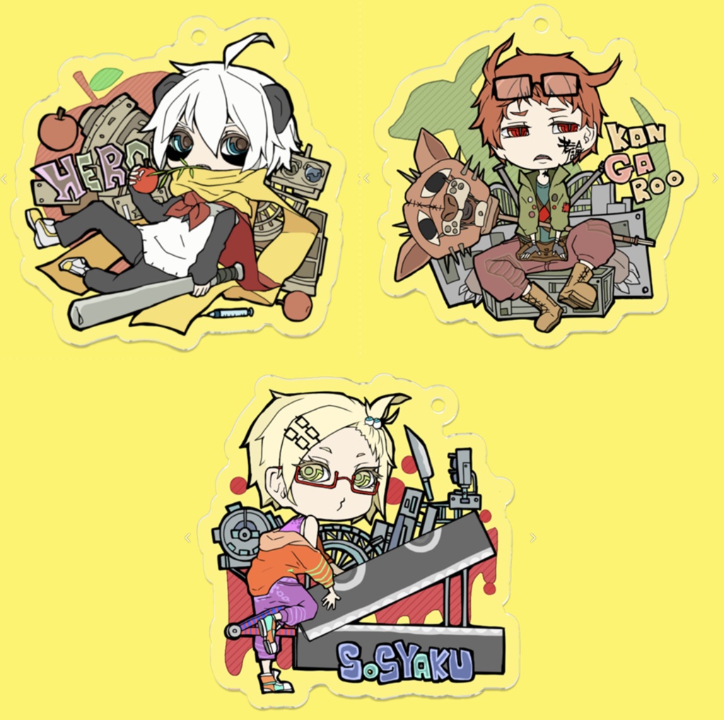 頃之創作デフォアクキー