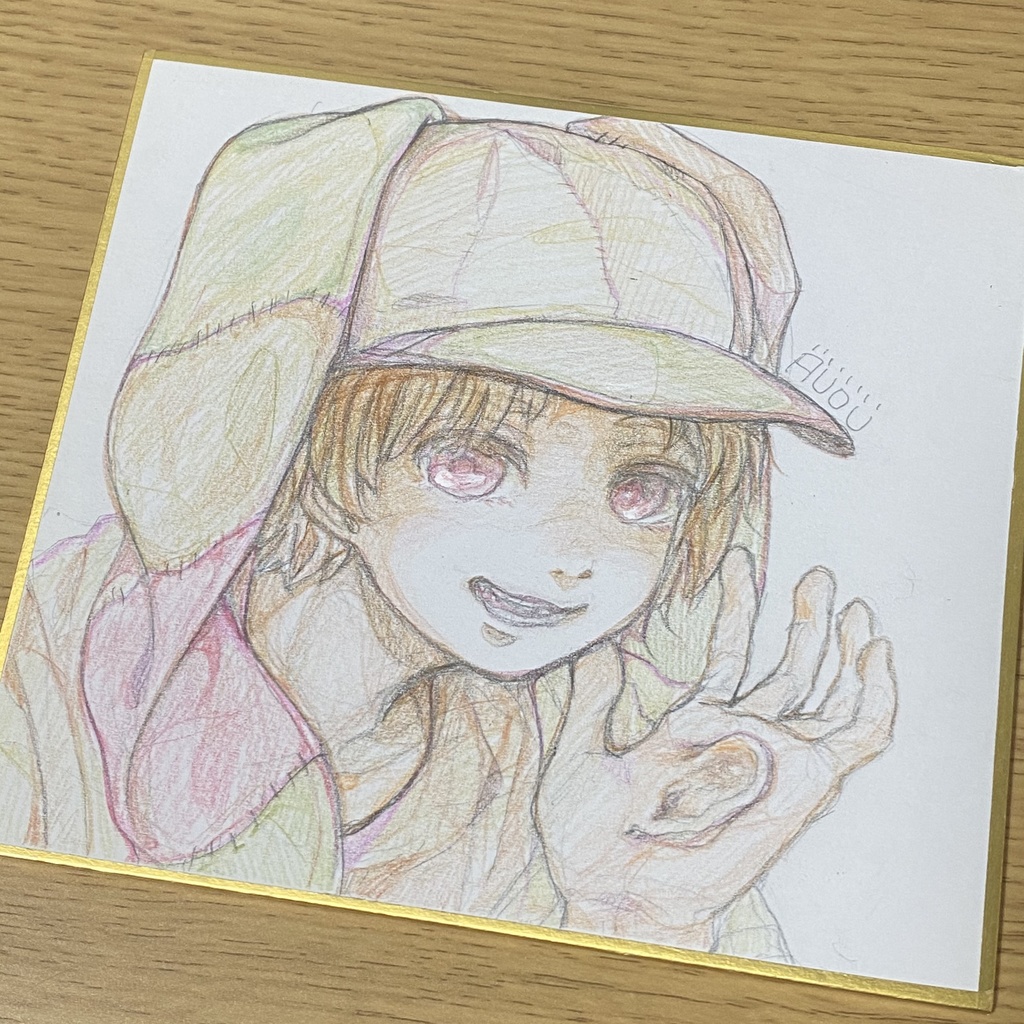 ミニ原画 ミニ色紙