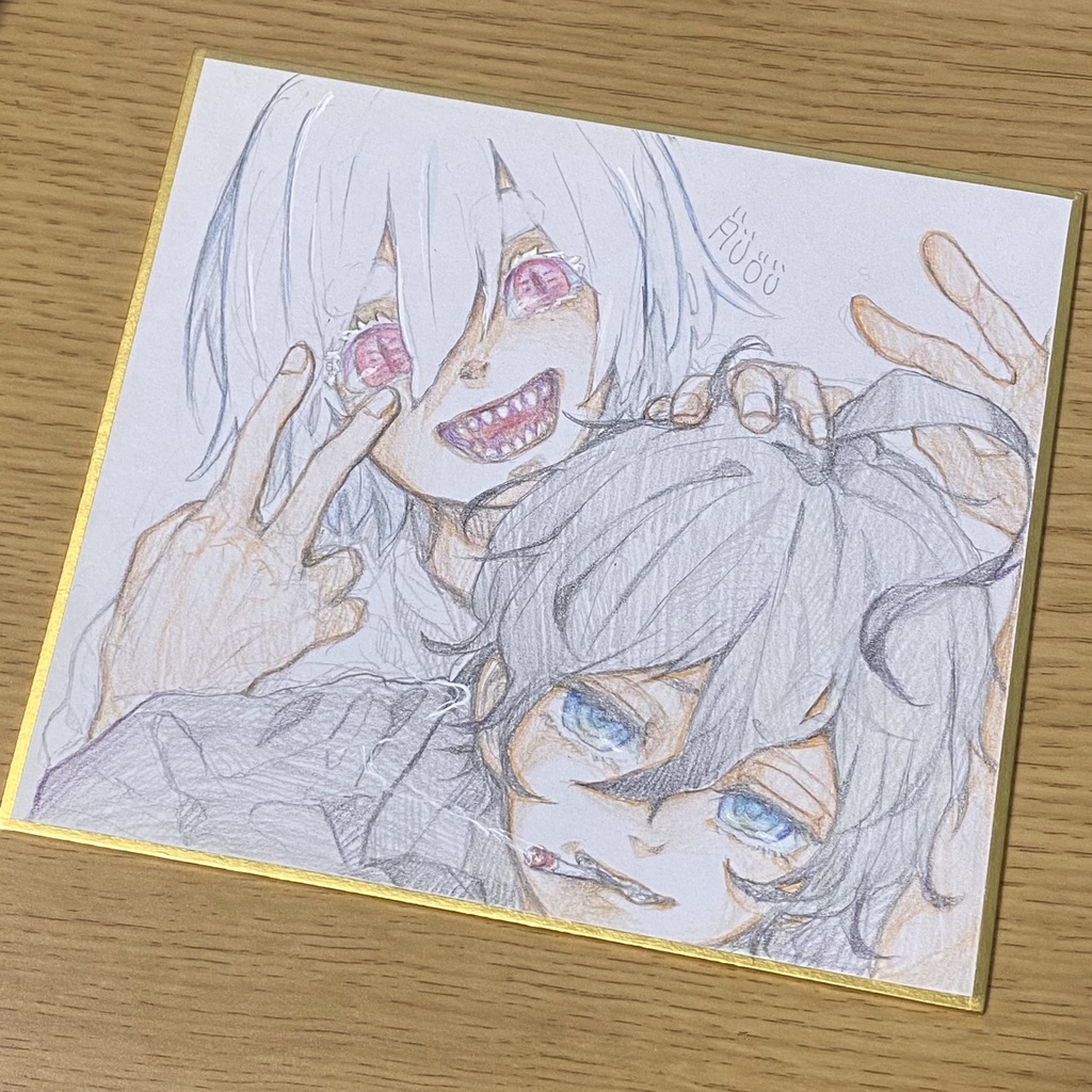 ミニ原画 ミニ色紙