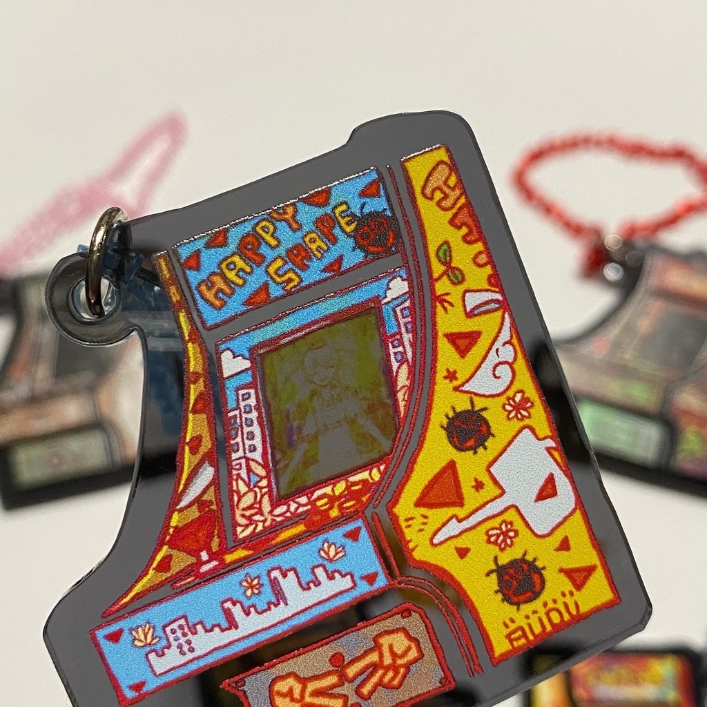 アーケード機ーホルダー