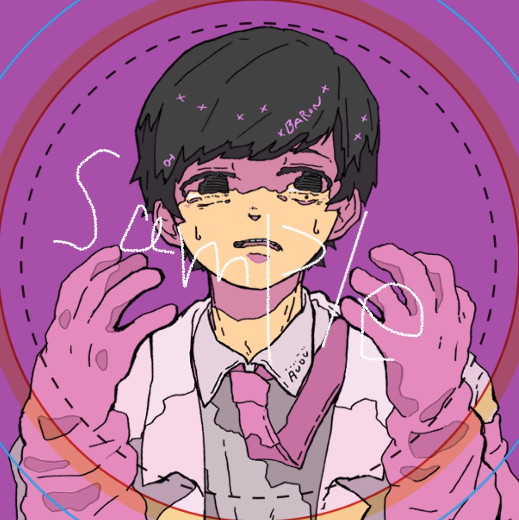 丸缶バッジ (マット