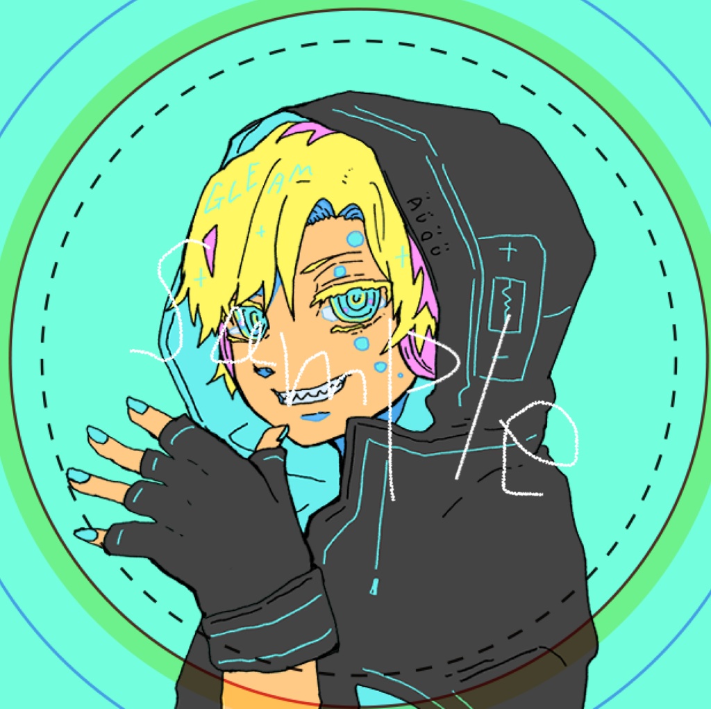 丸缶バッジ (マット