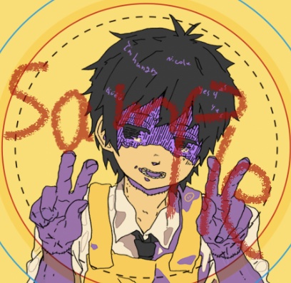 丸缶バッジ (マット