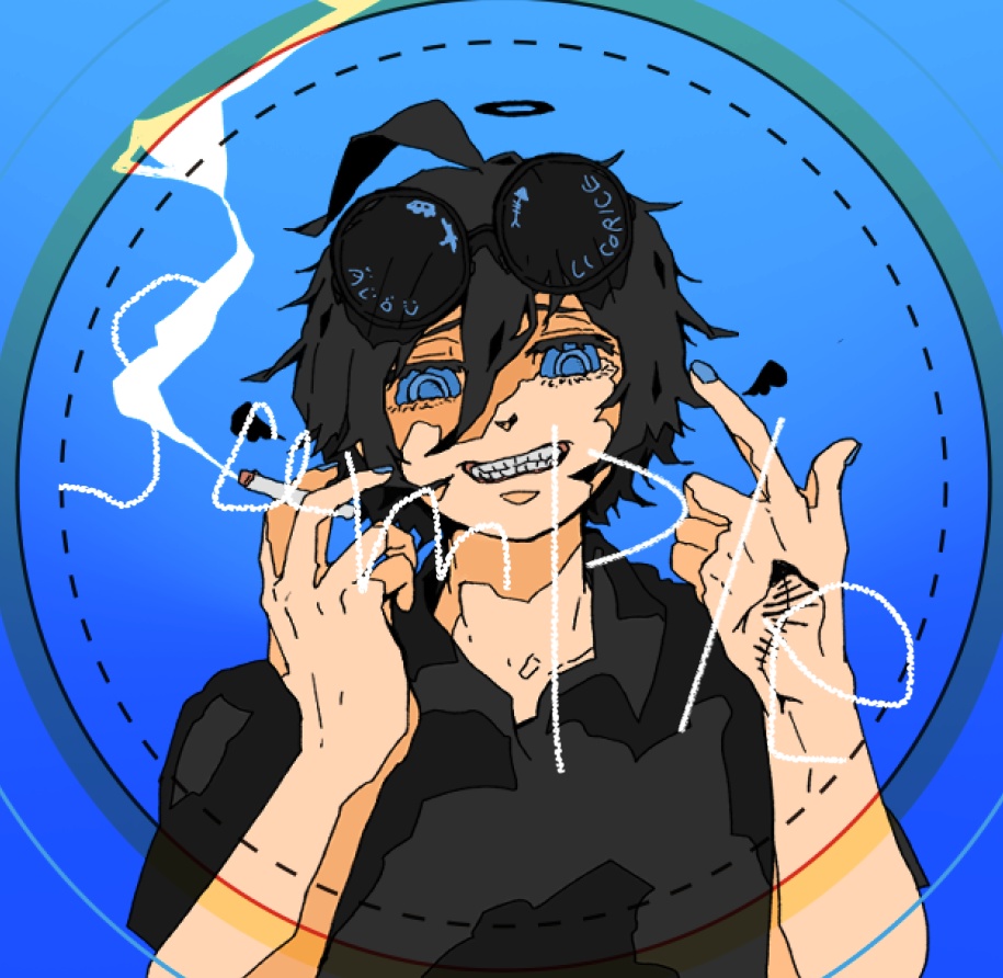 丸缶バッジ (マット