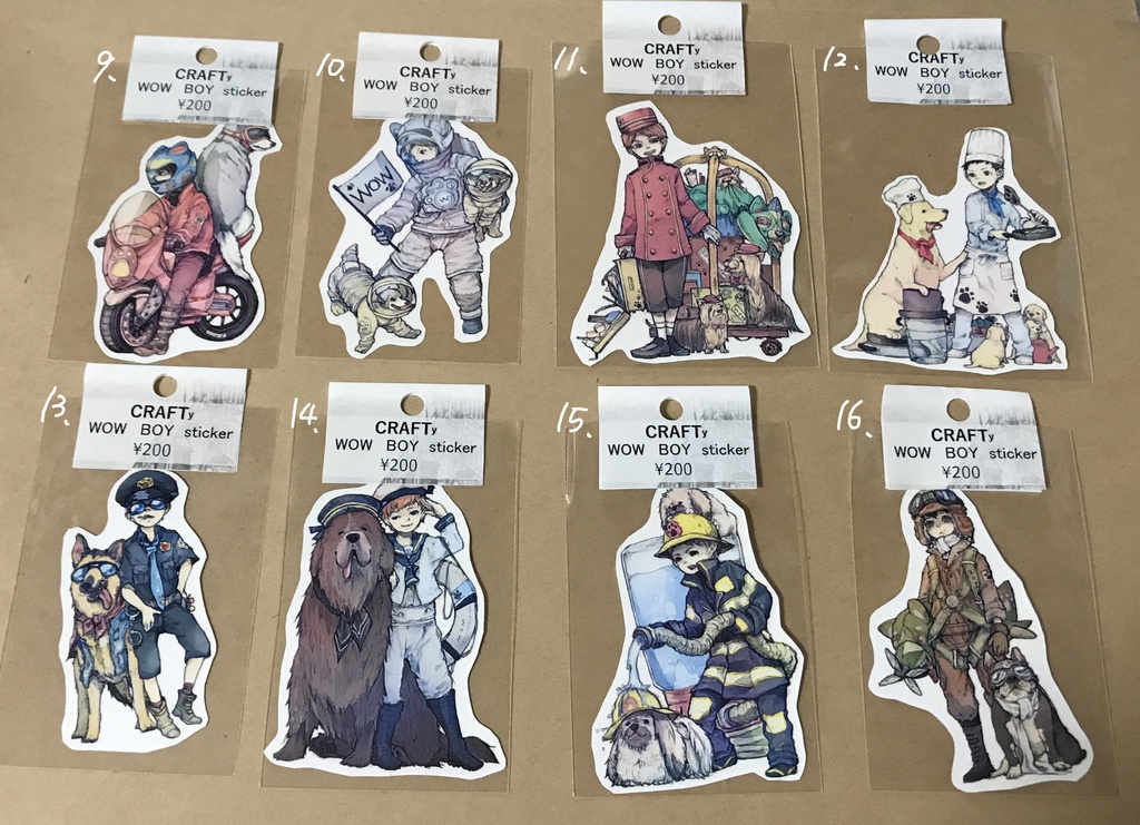 wowboyステッカー +3new