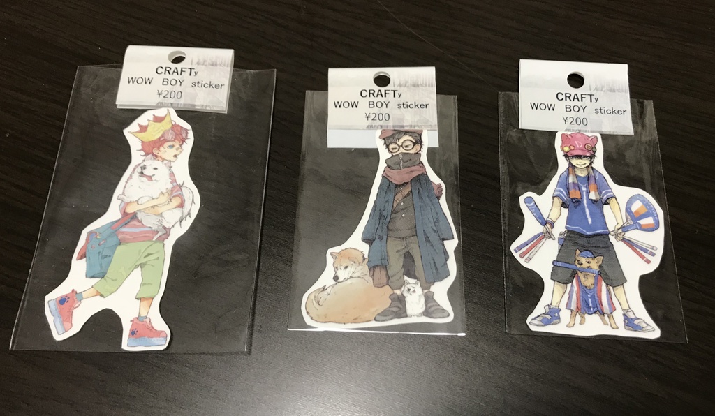 wowboyステッカー +3new