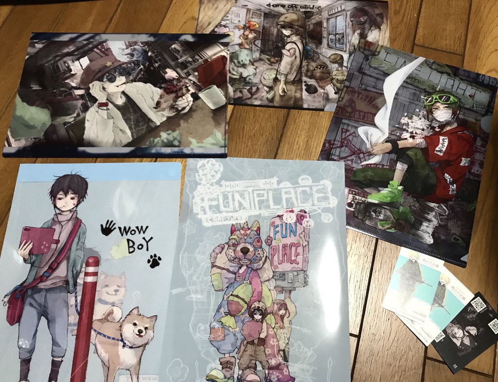 クリアファイル/5種