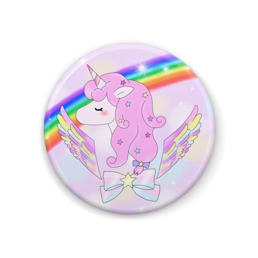 ふぃあらロゴ缶バッジ