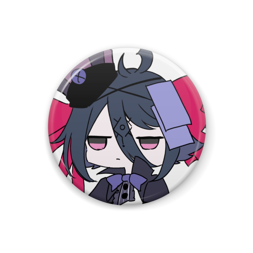 去繰ニケ(カバネビトVer)缶バッジ