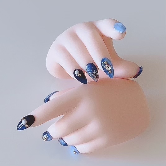 2色グラデーションネイル Apple Kiss 24 Nail Booth