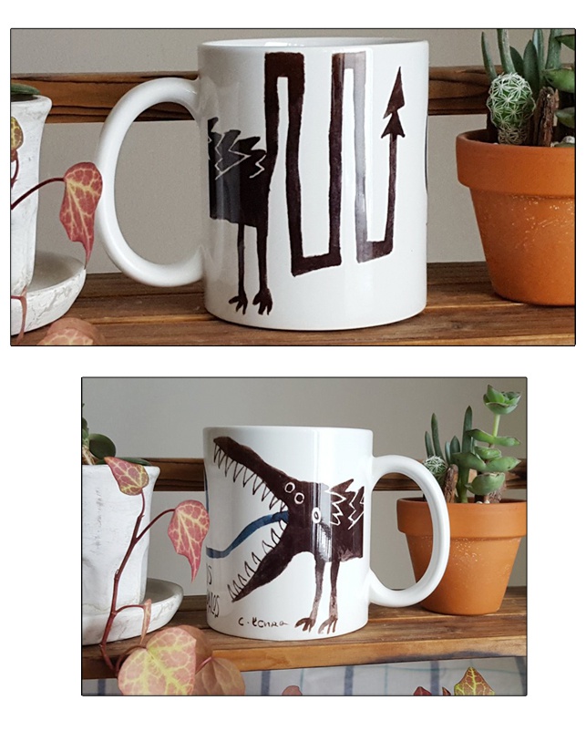 名状しがたきマグカップ(ティンダロスの猟犬)