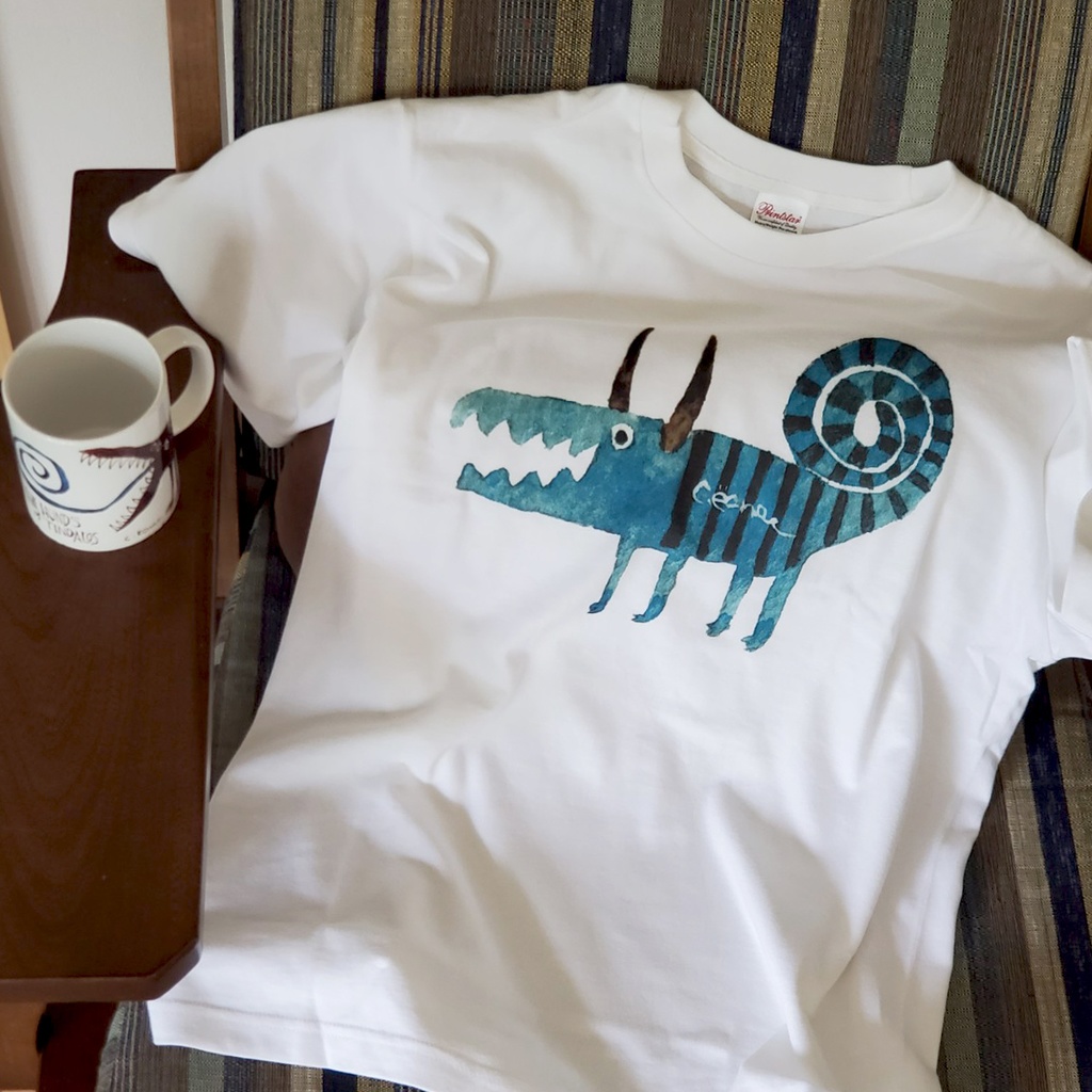 しまもようの夢Tシャツ