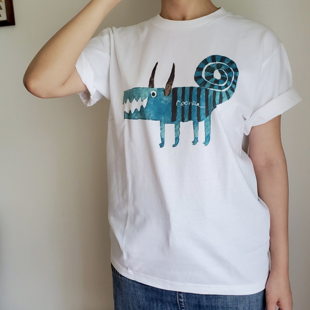 しまもようの夢Tシャツ