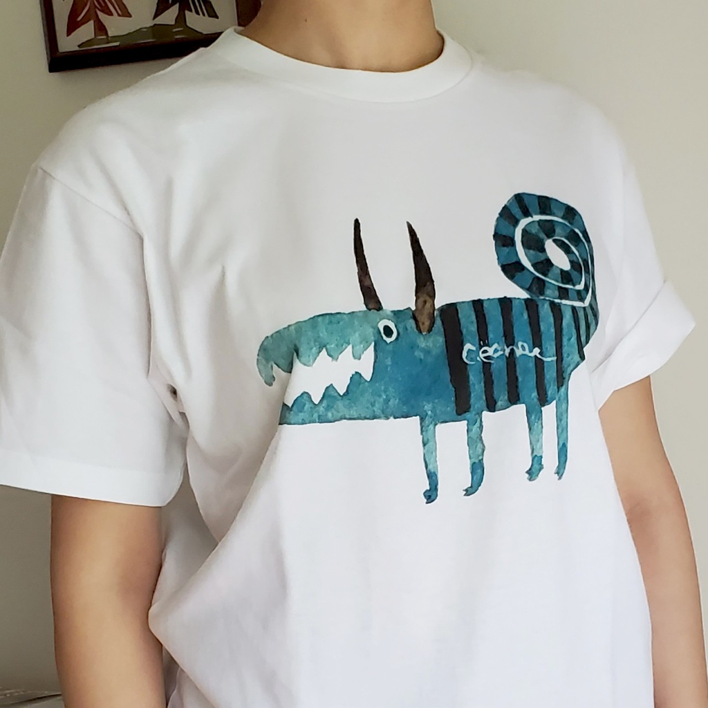 しまもようの夢Tシャツ