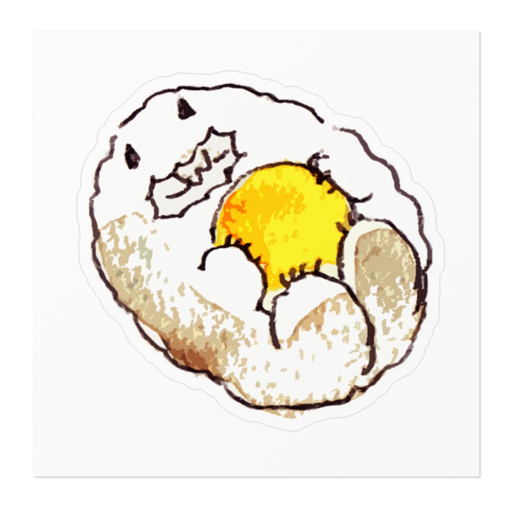 夢みるカジティステッカー