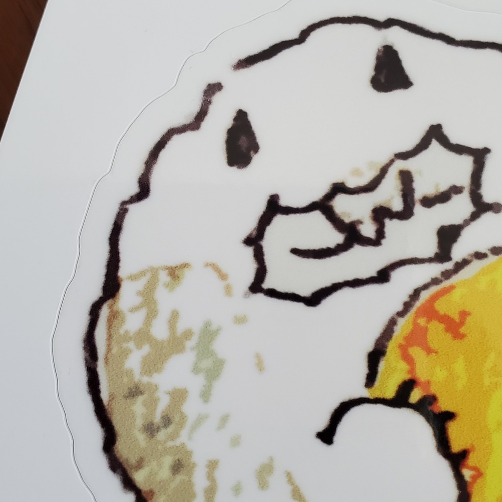 夢みるカジティステッカー