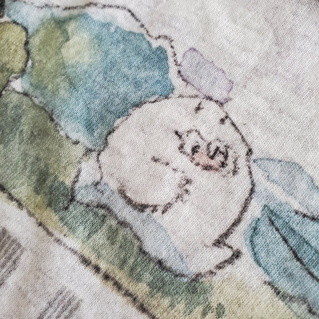 雄大な自然を闊歩するカジTシャツ