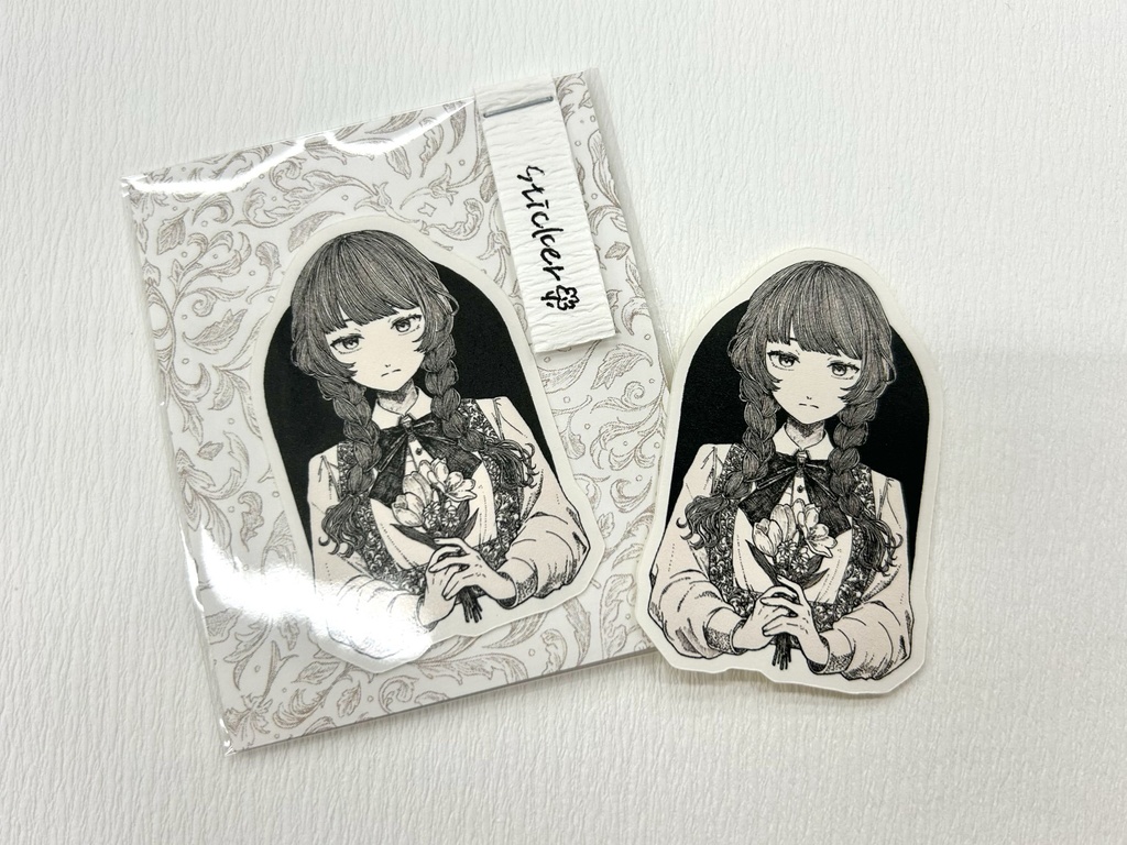 ステッカー/こころの隠し方