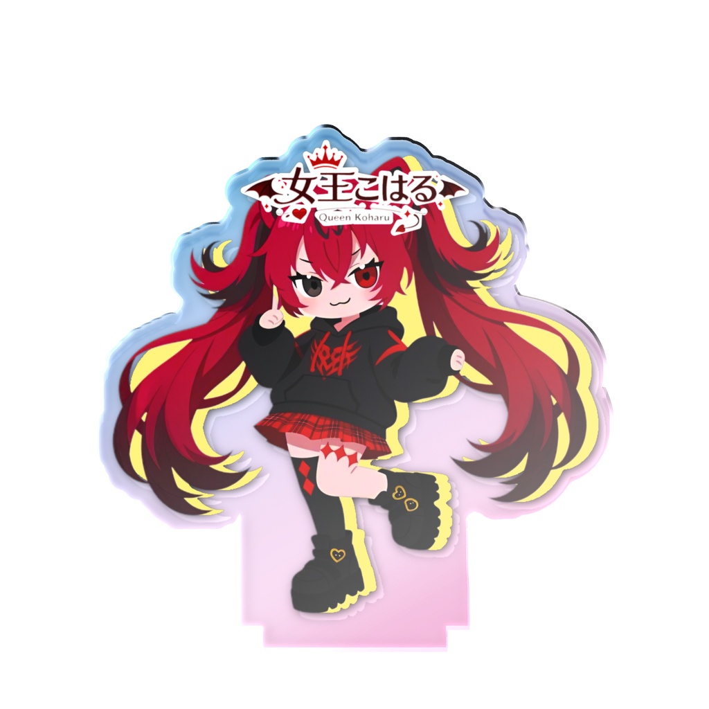 【女王こはる】ふみふみアクスタ×カートューン【70×70】