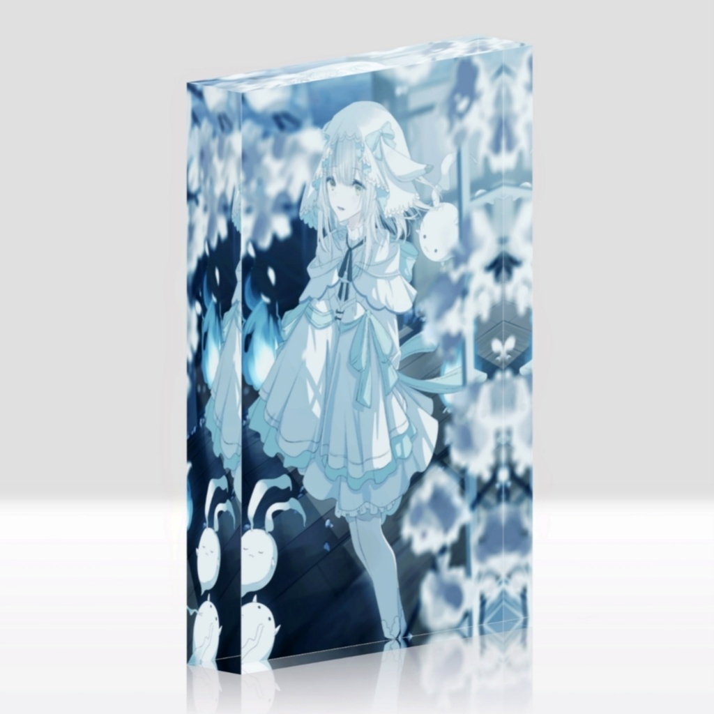 ぴおん アクリルブロック 夜