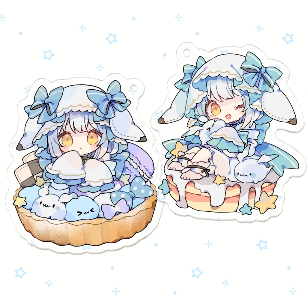 ぴおんとスイーツアクキー