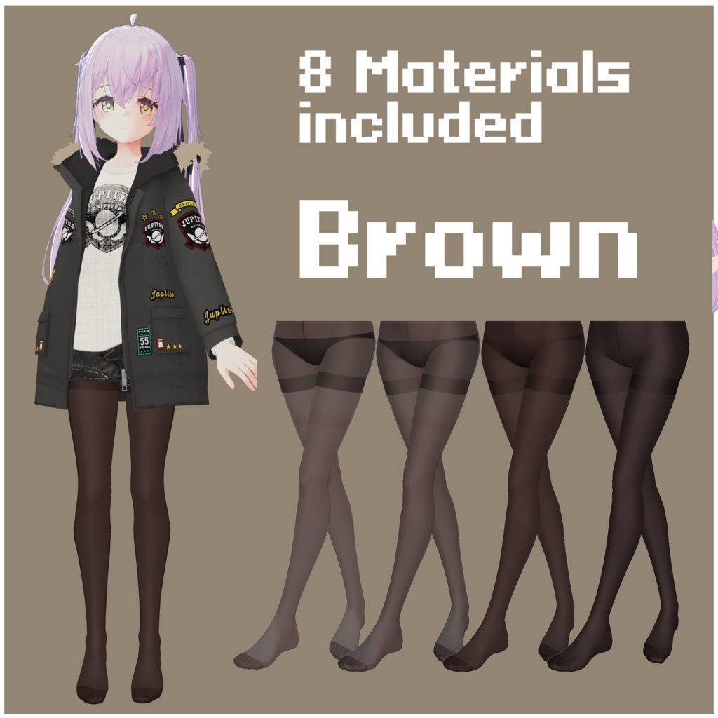 「サフィー用」シンプルタイツ