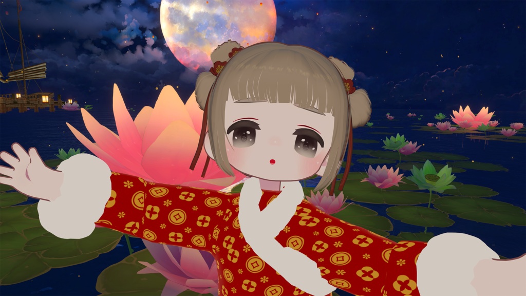 【キプフェル】Chinese Style New Year Coat for Kipfel 中華風 お正月コート