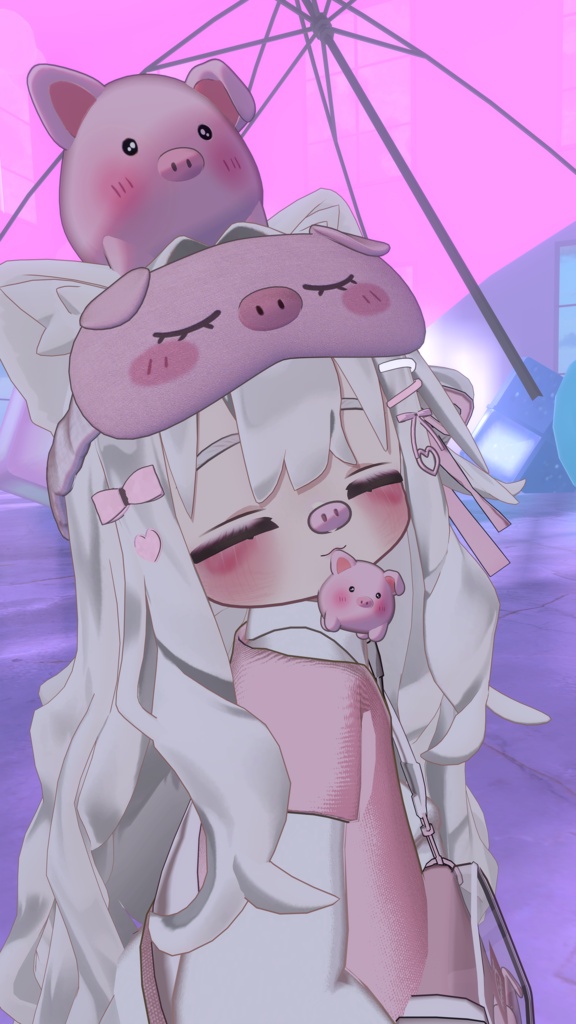 🐷ぶたちゃんアクセサリー/Cute Piggy Accessories/可爱猪猪配饰
