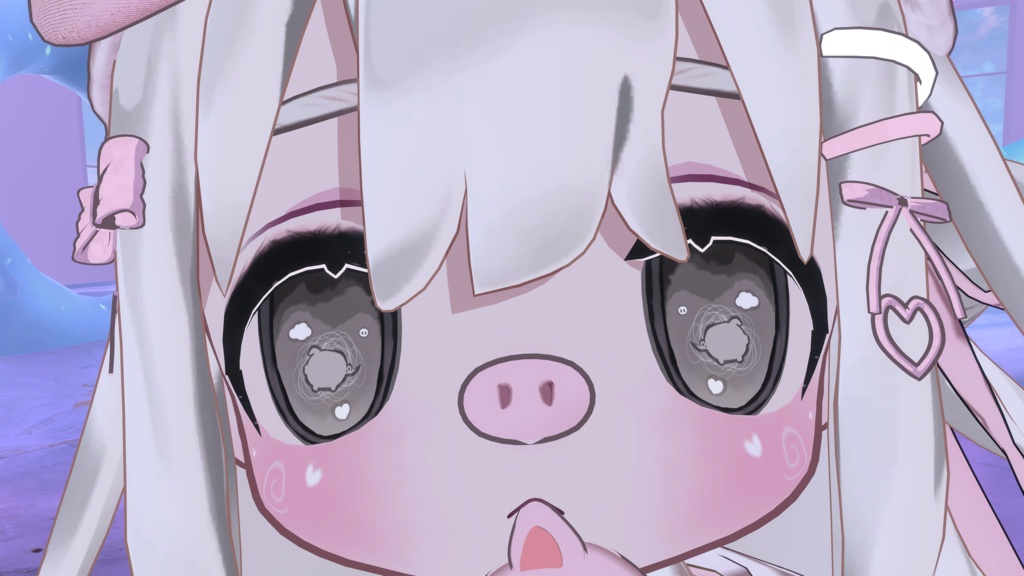 【キプフェル対応】🐷Kipfel 対応 ピンク豚ちゃん衣装テクスチャ+メイクセット/Pink Piggy Outfit Textures & Makeup for Kipfel/kipfel 粉色猪咪衣服贴图和妆容