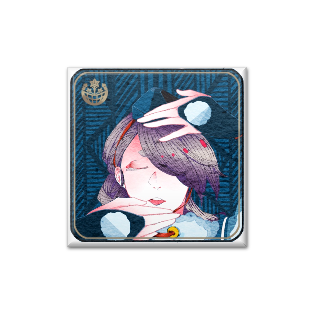 【刀剣乱舞】今剣　缶バッジ　シール付