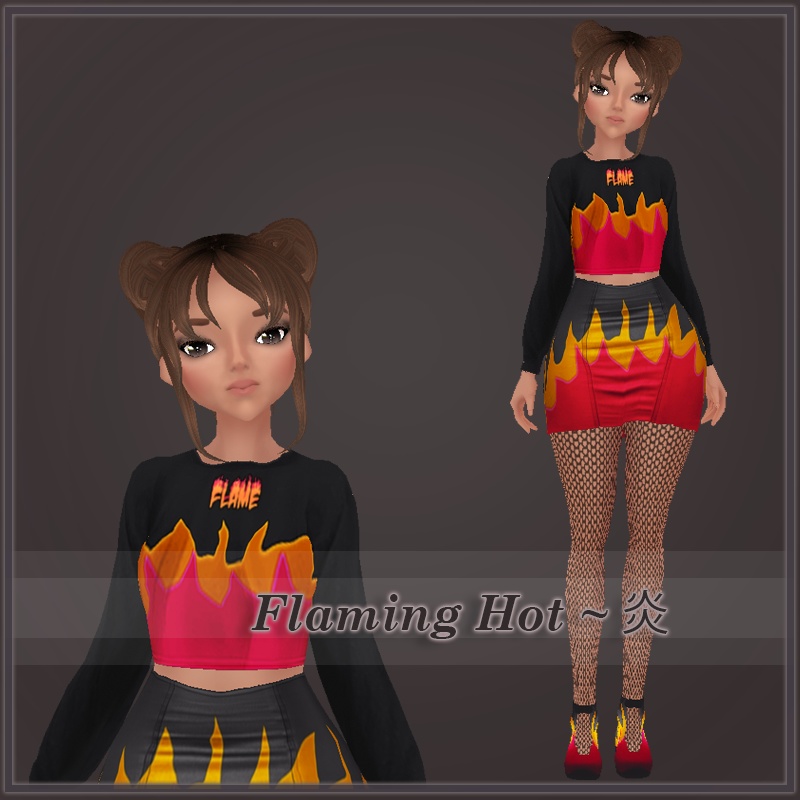 Flaming Hot ~ 炎 ( VROID )