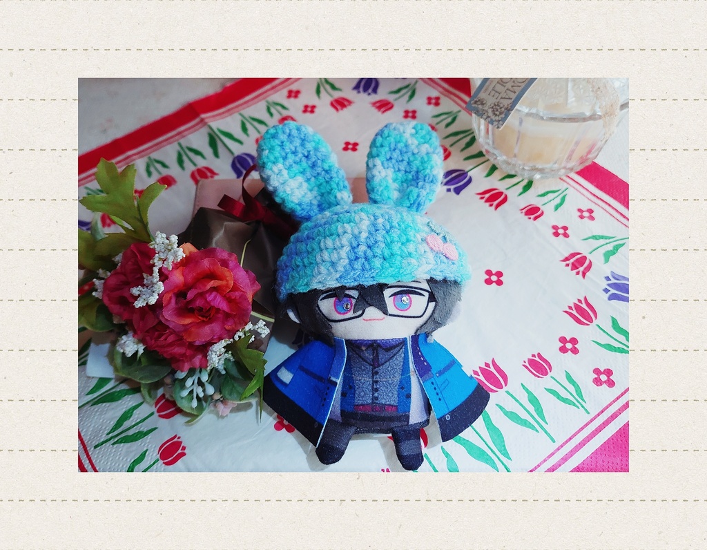 にじはぺ うさみみ帽子