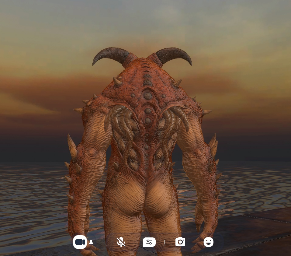 【FREE DL】オリジナル3Dモデル SlugCreature