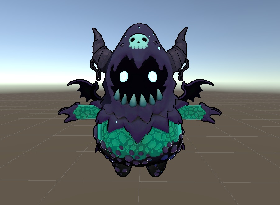 【FREE DL】オリジナル3Dモデル Akumon