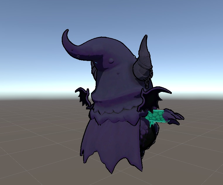 【FREE DL】オリジナル3Dモデル Akumon