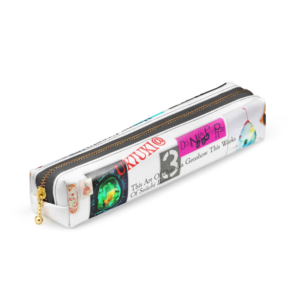 ハッピークレイチャーズ「うきうきペンケース」Whit