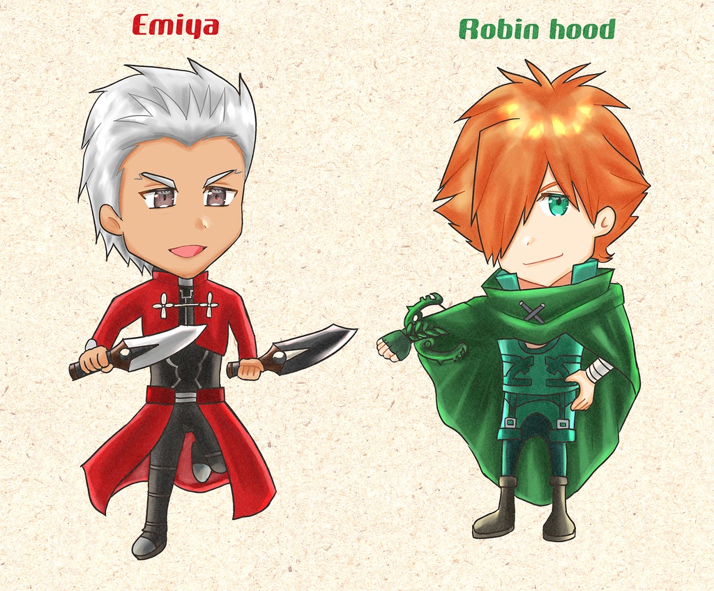 アーチャー2人がバディを組む話