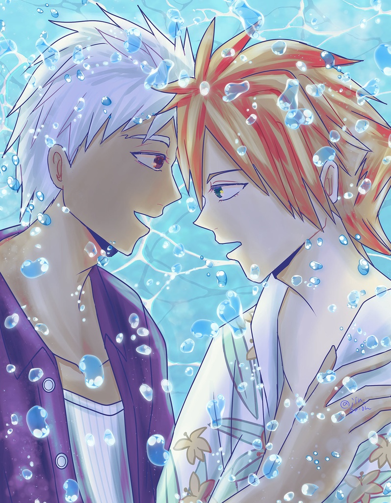 FGO Illustration エミヤ&ロビンフッド