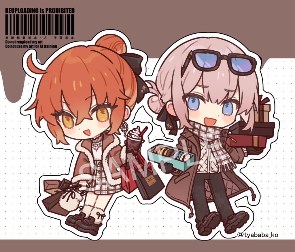 バレンタインオベぐだアクリルスタンド